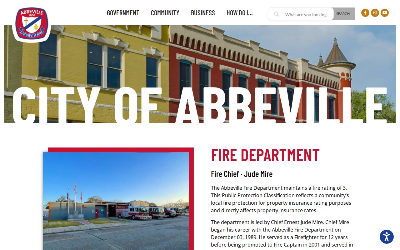 Abbeville Police Department public safety contacts for Abbeville warrant records